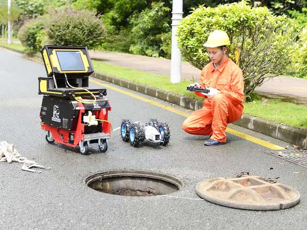 镇雄管道机器人检测